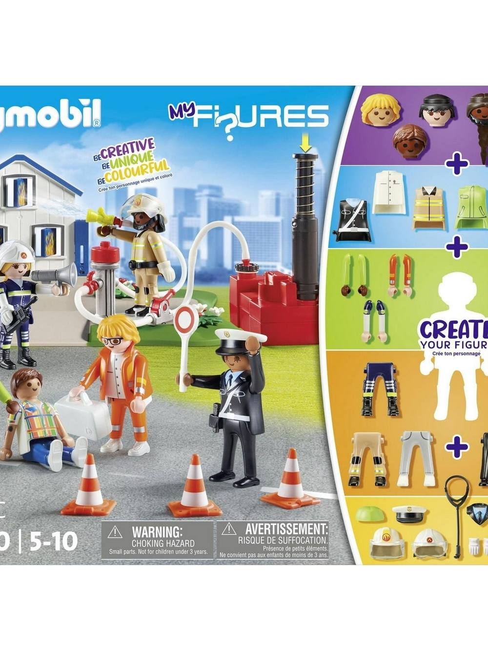 Playmobil My Figures: Rescue Mission #70980, 120Pcs Set Rescue Mission New